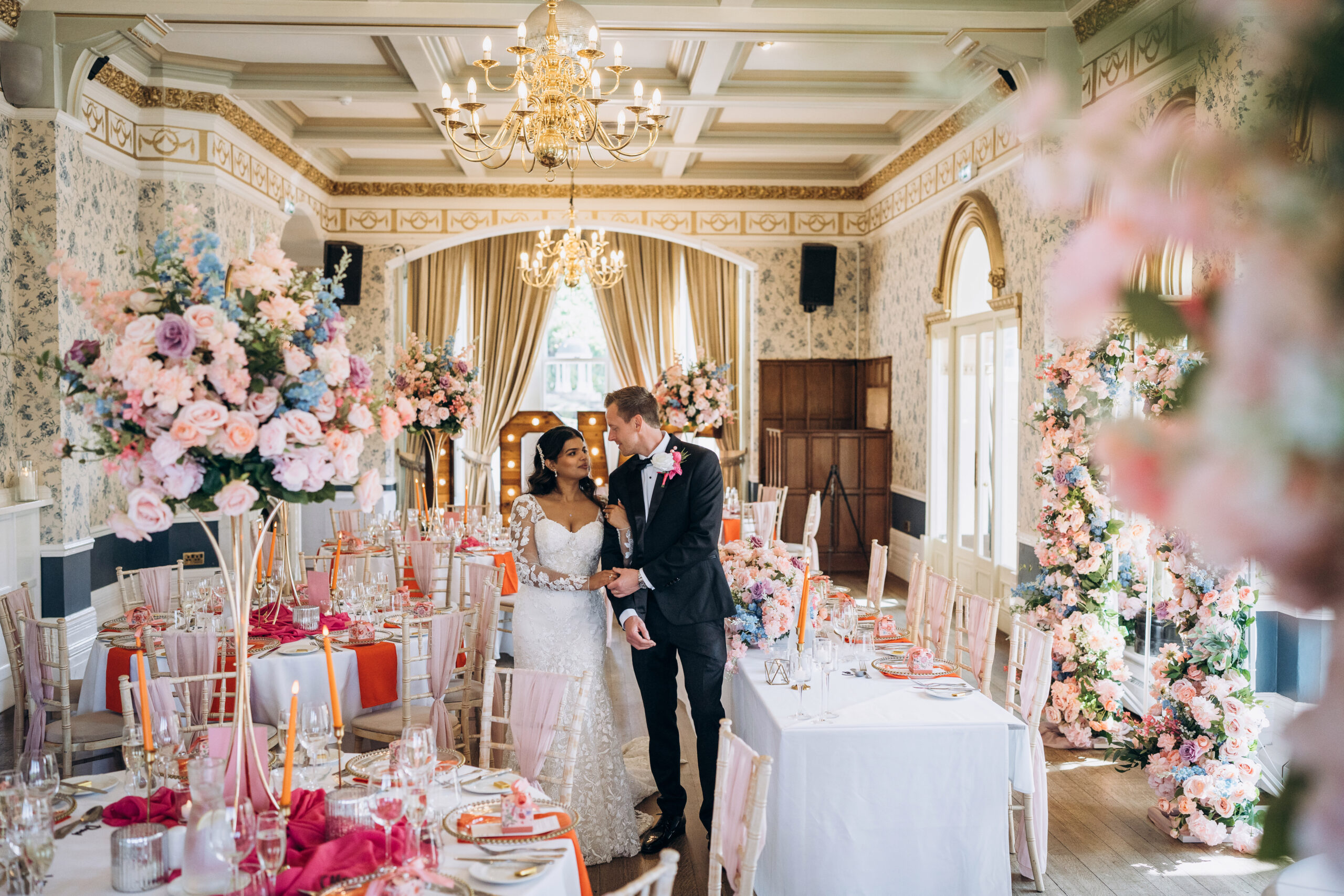 The Bridgerton styling by Love Stories Events